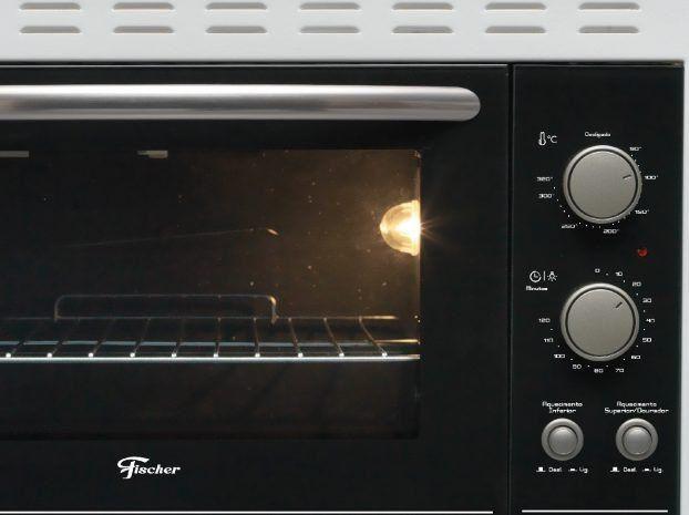 Forno Elétrico Fischer Fit Line Embutir 44 Litros Frontal Branco